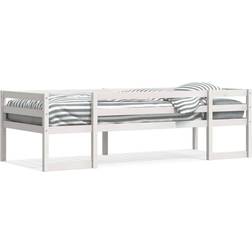 vidaXL Kids' Bed Frame Without Mattress 90x200 cm Solid Wood Pine
