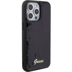 Guess Sequin Script Metal Fodral för iPhone 15 Pro Max