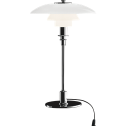 Louis Poulsen PH 3/2 White/Chrome Bordlampe 45.5cm