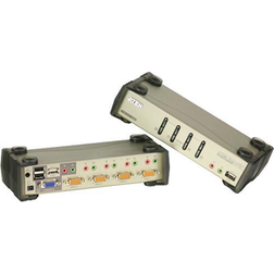 ATEN CS1734B 4-Port USB KVMP Switch with Audio Support