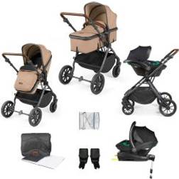 Ickle Bubba Cosmo All-in-One i-Size Gun Metal/Desert/Tan/Pack Size 1 (Travel system)