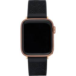 Anne Klein Women's Silicone Textured Band 42/44/45/Ultra 49mm