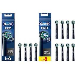 Oral-B CrossAction X-Filaments Replacement Toothbrush Head 4 Counts