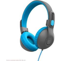 jLAB JBuddies Studio 2 Headset Wired Head-band Calls Music Blue Grey