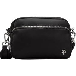 Lululemon Everywhere Crossbody Bag 2L Metal Hardware - Rose Blush/Silver