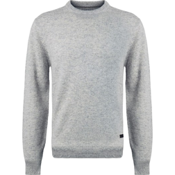 Barbour Essential Crew Neck Jumper - Light Grey Marl