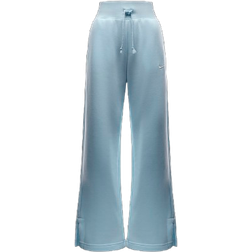 Nike Sportswear Phoenix Fleece Women's High Waisted Wide Leg Sweatpants - Glacier Blue/Sail