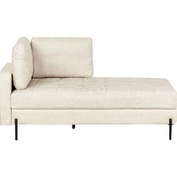 Beliani Rebais Light Beige Sofa 172cm Zweisitzer