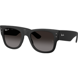Ray-Ban Mega Wayfarer Liteforce Zonnebrillen - Zand Zwart/Grijs Glazen