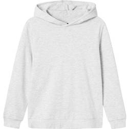 LMTD Relaxed Cut Hoodie - Light Grey Melange