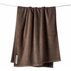 Bongusta Naram Solid Vælg Farve Coffee Badehåndklæde Gul, Brun (140x70cm)