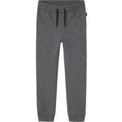 Name It Solid Coloured Sweatpants - Dark Grey Melange