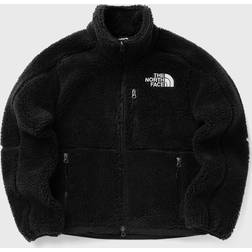The North Face Womens Black Denali Brand-embroidery Relaxed-fit Fleece Jacket BLACK