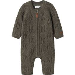 Name It Merino Wool Suit - Mulled Basil (13228933)