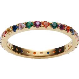 Maanesten Pari Ring - Gold/Multicolour