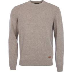 Barbour Men's Essential Patch Sweater - Stone