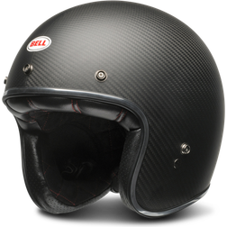Bell Custom 500 Carbon, open face helmet color: Matt-Black