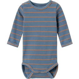 Name It Baby Long Sleeved Romper - Bering Sea