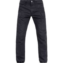 John Doe Motorcycle Cargo Trousers Mono - Noir Man