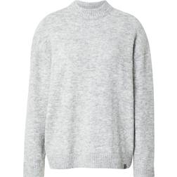 Calvin Klein Maglione Textured Loose Sweater Gray