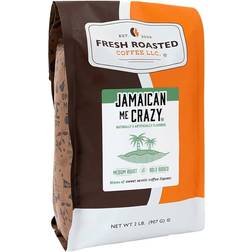 Fresh Roasted Coffee Jamaican Me Crazy Flavored Roasted Whole Bean Coffee 32oz 1