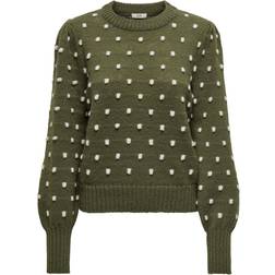 Only Jdy Sigrid Knitted Pullover - Green/Winter Moss