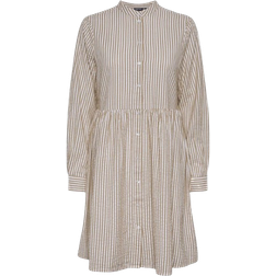 Pieces Sally Seersucker Shirt Dress - Nomad