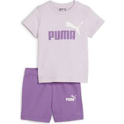 Puma Minicats T-Shirt Og Shorts Set - Purple