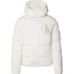 Calvin Klein Jeans Men's Winter Jacket Parka - White