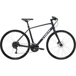 Trek Hybrid Bike FX 2 Disc 2022 - Satin Nautical Navy Unisex