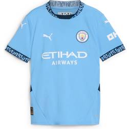 Puma Kid's Replica Manchester City Home Jersey 24/25-yxl