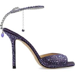 Jimmy Choo Saeda 100 Satin - Purple