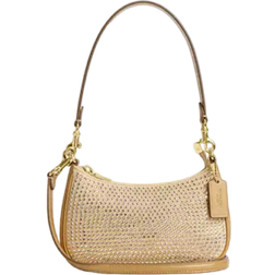 Coach Teri Mini Crossbody Bag - Novelty Leather/Gold/Yellow Gold