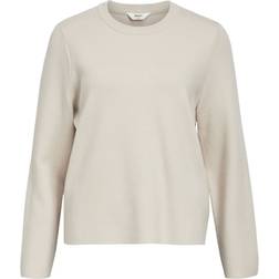Object Tröja objReynard Square Sleeve O-neck Grå
