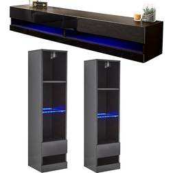 GFW Galicia 3 Piece Furniture Set 180 cm Wall Cabinet