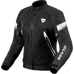 Rev'it! Revit Control Air H2O, Textiljacke wasserdicht Damen Schwarz/Weiß Damen