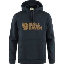 Fjällräven Men's Logo Hoodie Dark Navy