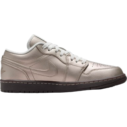 Nike Air Jordan 1 Low SE W - Summit White/Velvet Brown/Metallic Zinc