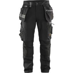 Blåkläder 159913439900D120 Håndværkerbukser med stretch, sort Sort