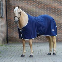 Weatherbeeta Saxon Defiant Fleece Standard Neck NavyWhite in Blue, 6FT9, Lightweight Charlies