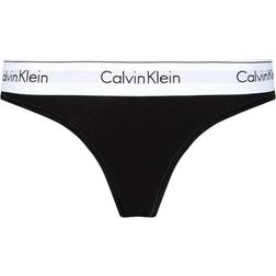 Calvin Klein Modern Cotton Thong - Zwart