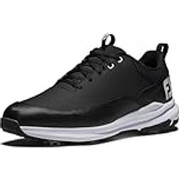 FootJoy mäns FJ Tour Rival golfsko, svart/vit, UK, Svart svart vit