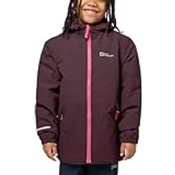 Jack Wolfskin Snowy Days Jacket Kids Regenjacke Kinder boysenberry/pink boysenberry/pink