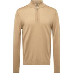 Selected 100% Merino Wool Half-zip Jumper