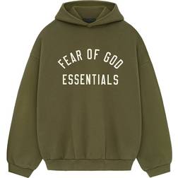 Fear of God Essentials FLEECE HOODIE men Hoodies green in size:XXL