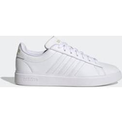 adidas Grand Court Cloudfoam Lifestyle Court Comfort sko Cloud White Cloud White Gold Metallic
