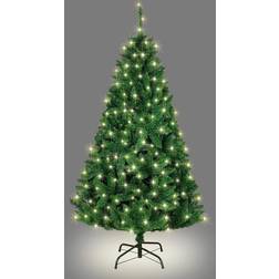 Shatchi LED Deluxe Imperial Green Christmas Tree 213.4cm