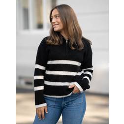 Selected Femme Maline Long Sleeve Knit Half Zip