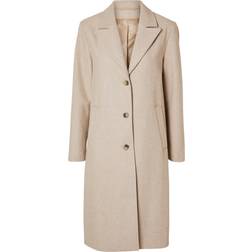 Selected Femme SLFNew Alma Takki - Beige