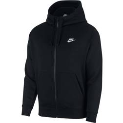Nike Full-Zip Fleece Hoodie - Black